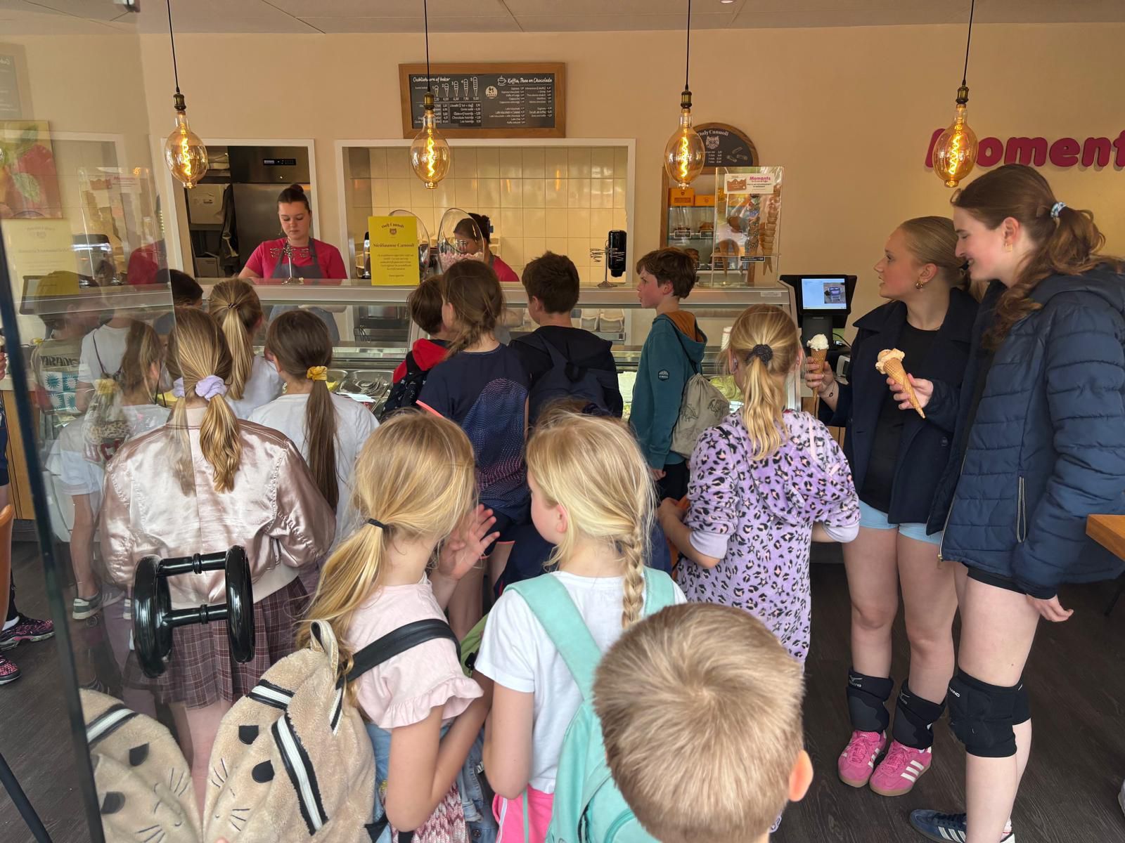 Allerlaatste training van de mini’s